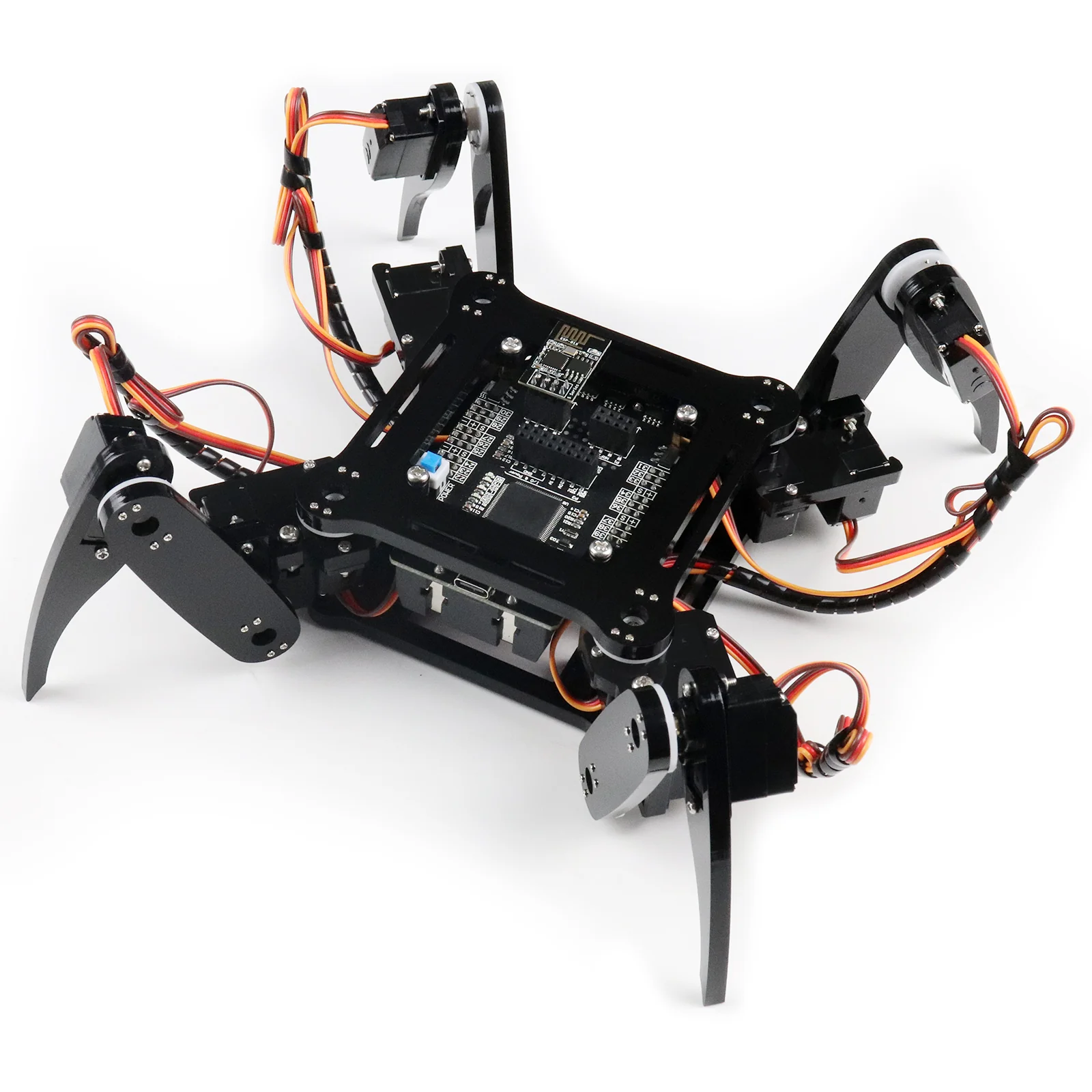 Freenove Quadruped Robot Kit (Compatible with Arduino IDE), Walking Crawling Twisting, App Remote Control, Servo STEM Project - Image 8