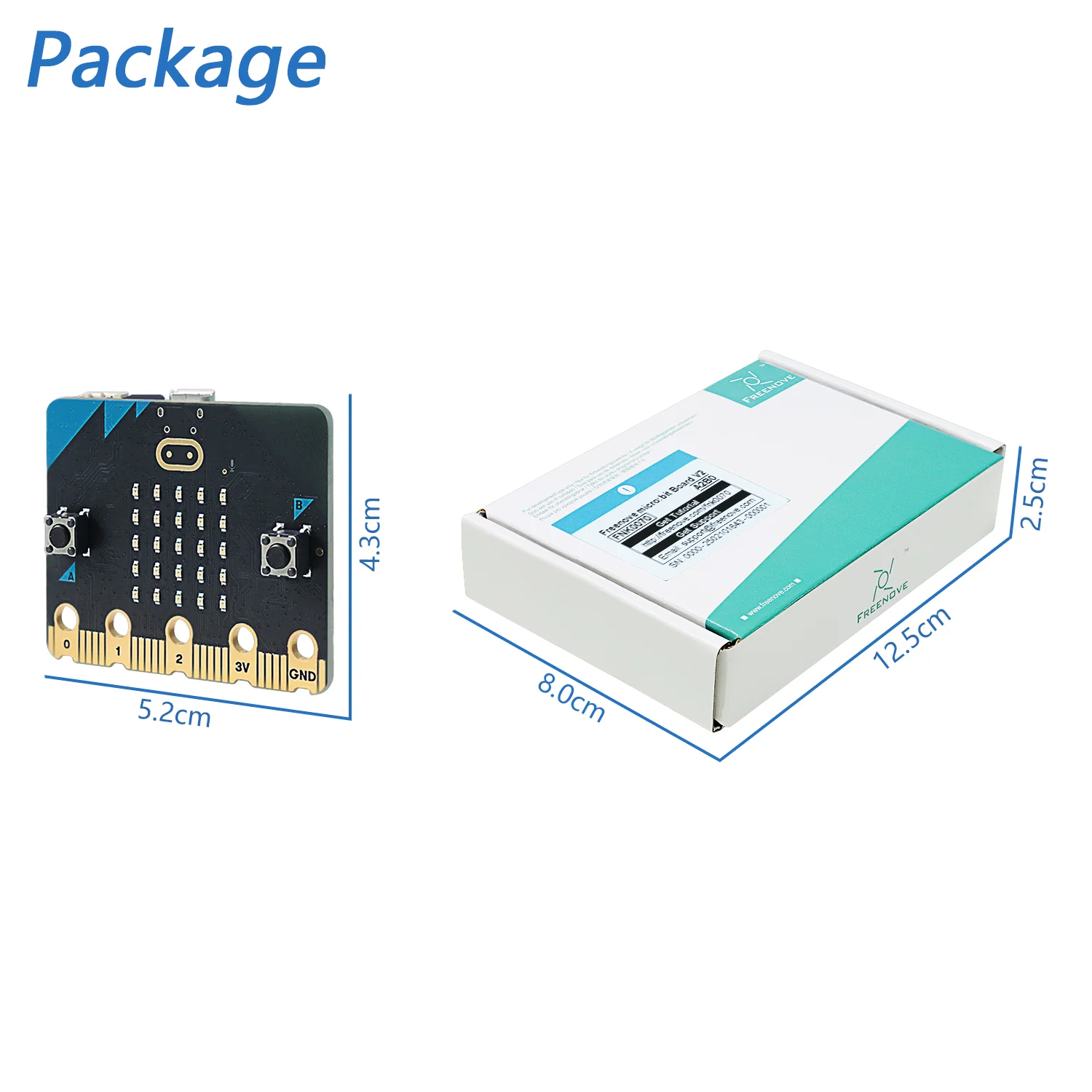 Freenove BBC micro:bit V2 Development Board, Blocks and Python Code, Detailed Tutorial, Example Projects - Image 6